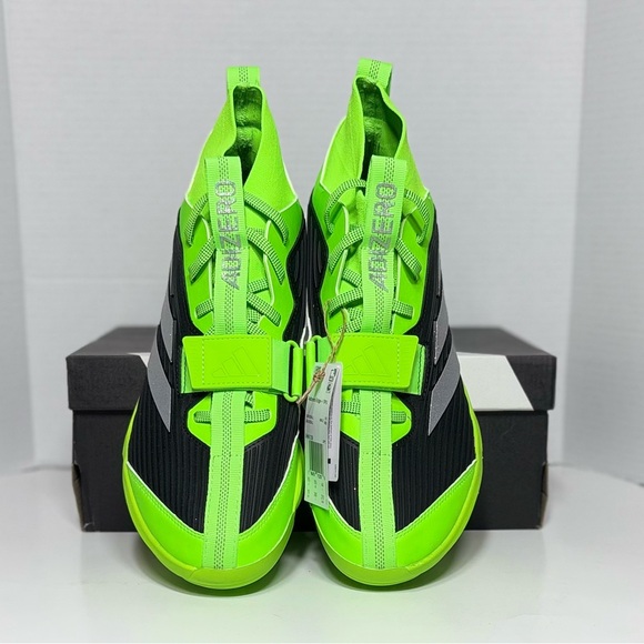 Size 10 Adidas Adizero Edge+ Men’s Baseball Cleats IH6139 Team Solar Green NEW main image 7
